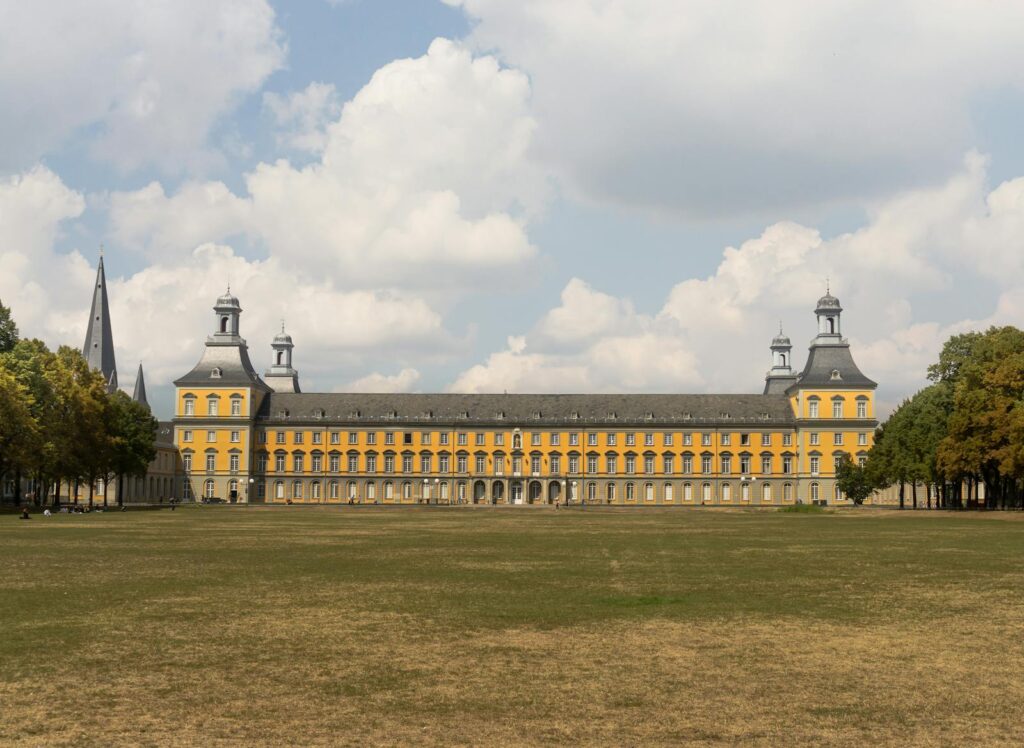View of the Electoral Palace in Bonn, Germany