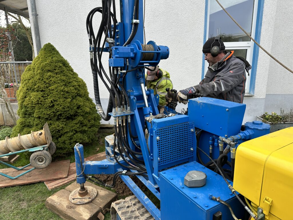 Brunnenbau für Garten-Bewässerung